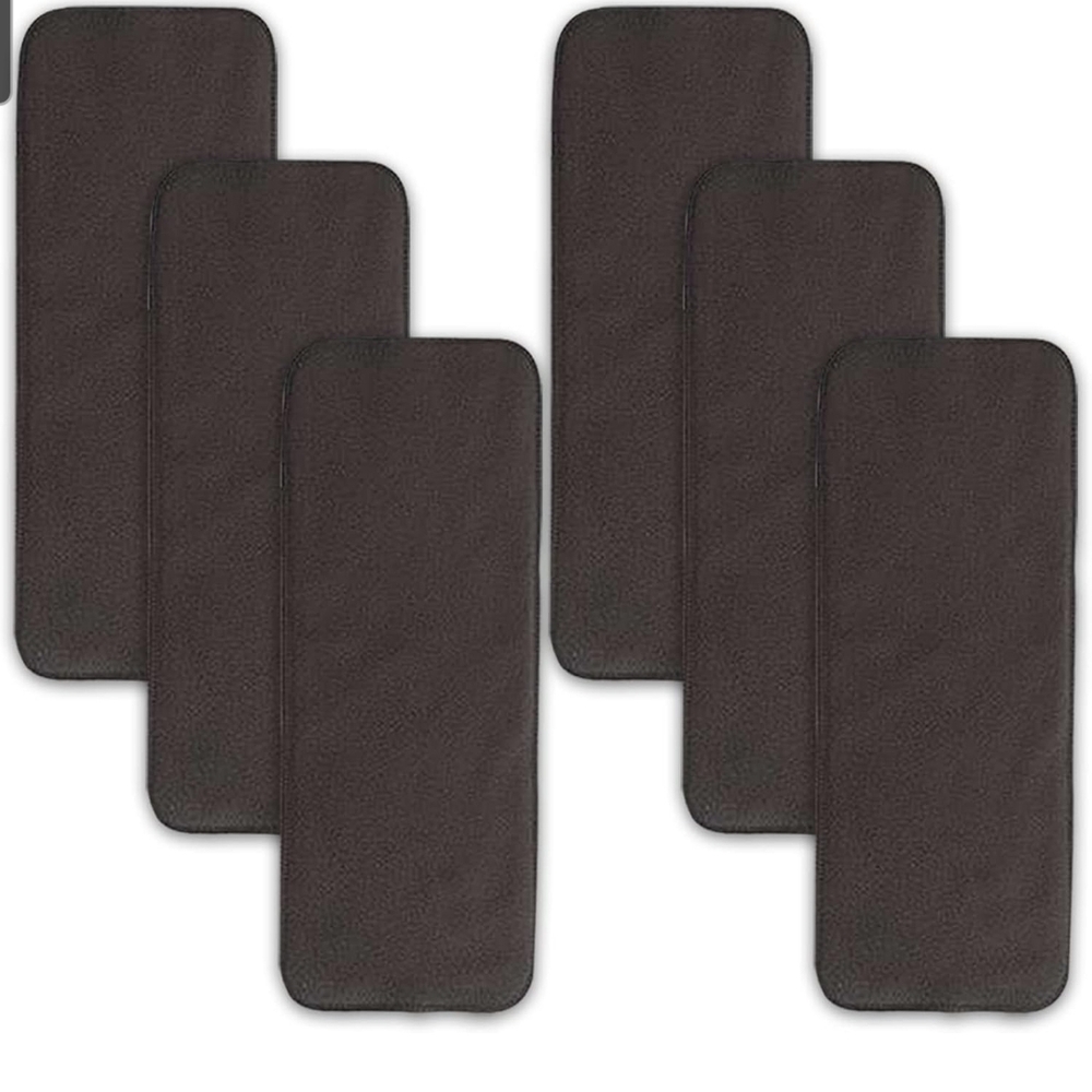 Gray Rectangular Mats with Durable Texture